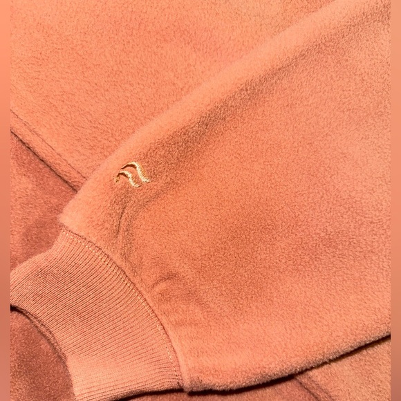 Fabletics Polar Fleece Rayon Rust Brown Size XL - Picture 2 of 6